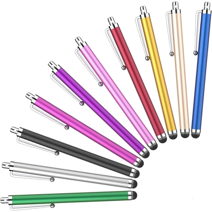 タッチペン スマホ用 極細タッチペン 10本セットipad iphone Android