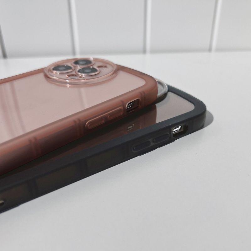 iPhone15 ケース カバー スマホケース 韓国 可愛い透明 アイフォン 耐衝撃 指紋防止 レンズ保護 TPUバンパー 携帯ケース ソフト キャンディーカバー｜denimstorm｜20