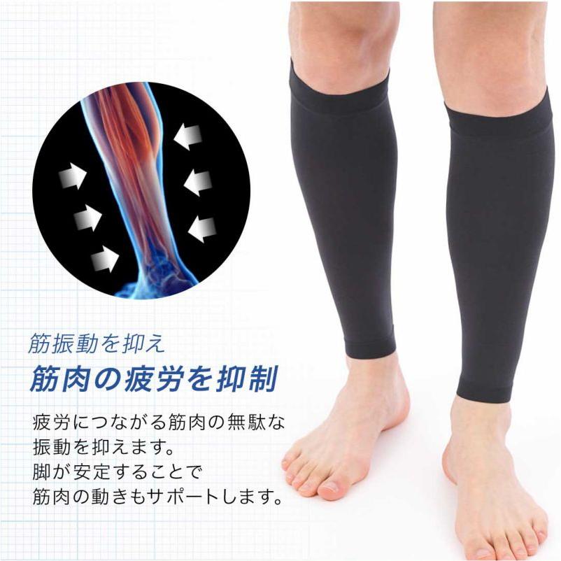 ふくらはぎサポーター 2枚セット 着圧サポーター メンズ レディース