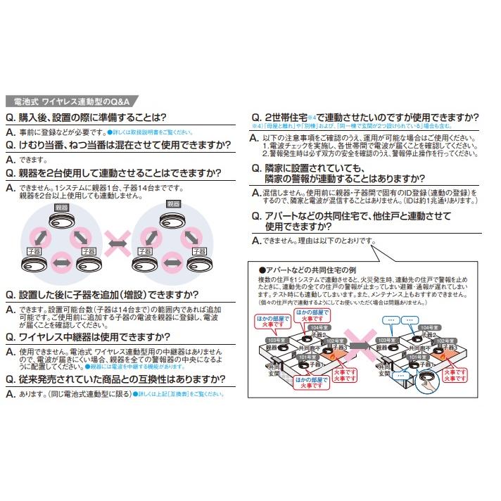 Panasonic 火災報知器 SHK42422 煙当番 電池子器あかり付 Panasonic 火災報知器 SHK42422 煙当番 電池子器あかり付