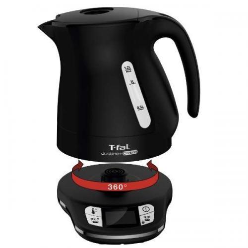 ティファール T-fal 電気ケトル ジャスティンプラスコントロール ブラック 1.2L KO7558JP|denkichiweb|02