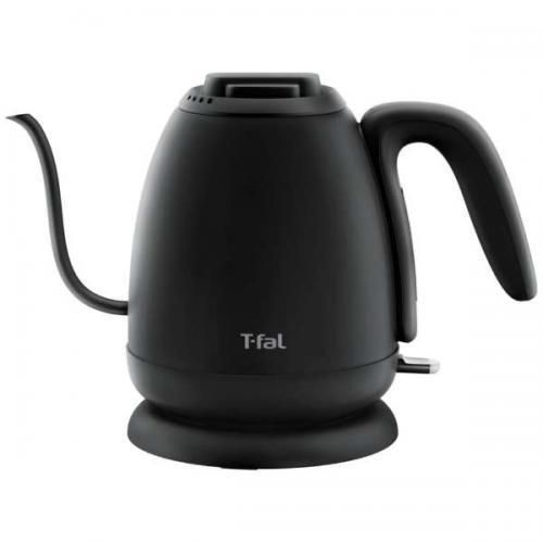 T-fal（ティファール） 電気ケトル カフェ ロック 0.8L ブラック