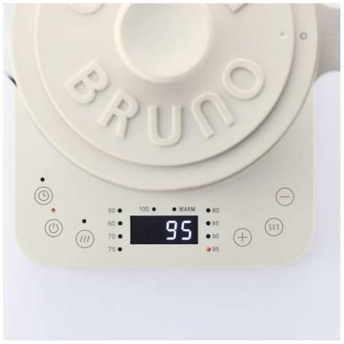 BRUNO（ブルーノ） 温度調節マルチケトル BRUNO crassy+ ホワイト