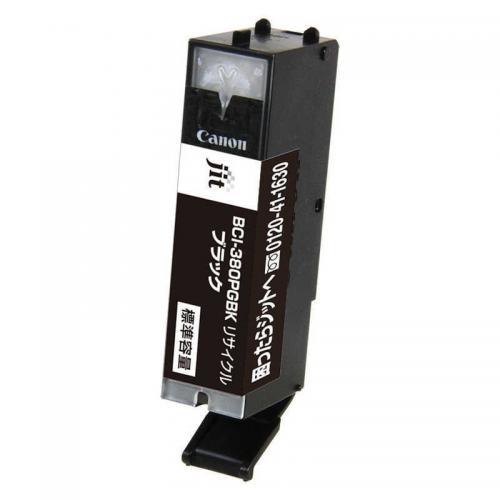 ジット キヤノン:BCI-380PGBKブラック対応 リサイクルインクカートリッジ JIT-C380B〈JITC380B〉 | ジット | 01
