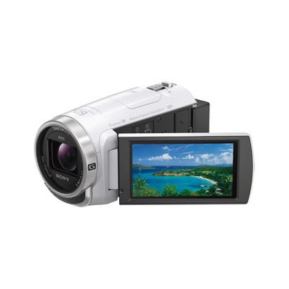 SONY ビデオカメラ Handycam 光学ズーム30倍 64GB ホワイト HDR-CX680W ソニー ハンディカム 〈HDRCX680-WC〉｜denkichiweb｜02