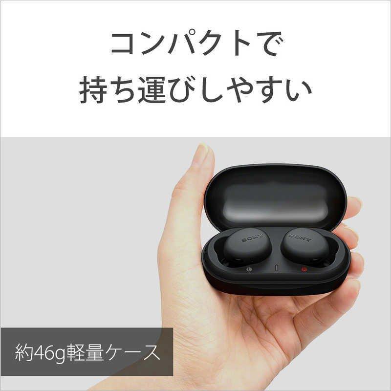 ソニー SONY 完全ワイヤレスBluetoothイヤホン ブラック WF-XB700-B 〈WFXB700-BZ〉