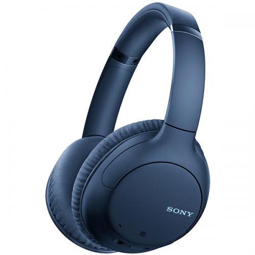 ソニー SONY ノイズキャンセリング機能搭載 Bluetooth対応ダイナミック密閉型ヘッドホン  ブルー WH-CH710N-L〈WHCH710N-LZ〉｜denkichiweb