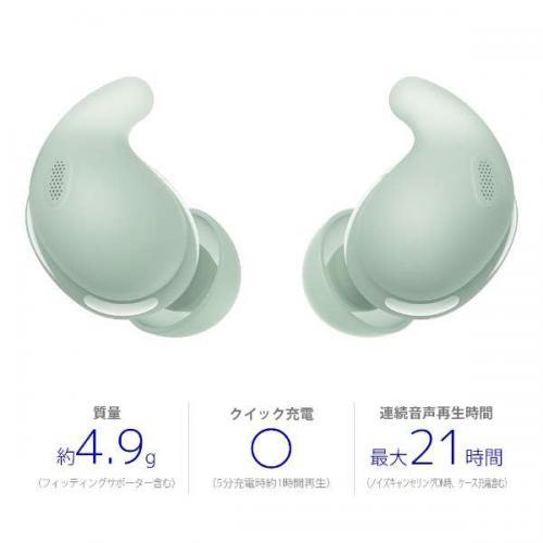 SONY（ソニー） 完全ワイヤレスイヤホン LinkBuds Fit グリーン WF 