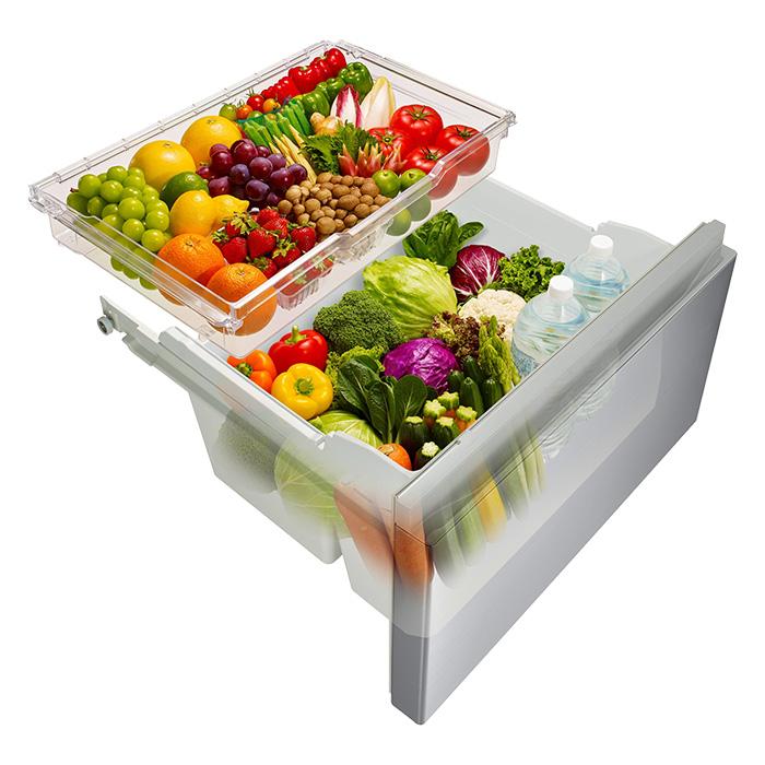 配送設置無料】日立 HITACHI 冷蔵庫 540L 6ドア 観音開き R-H54TG-S