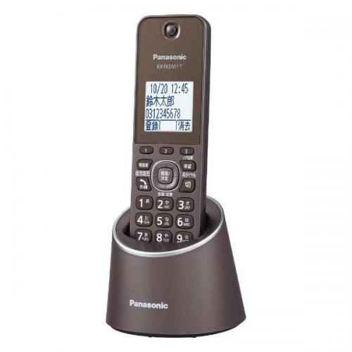 Panasonic パナソニック 電話機 VE-GDS18DL-T ブラウンの商品画像（Yahoo!ショッピング）
