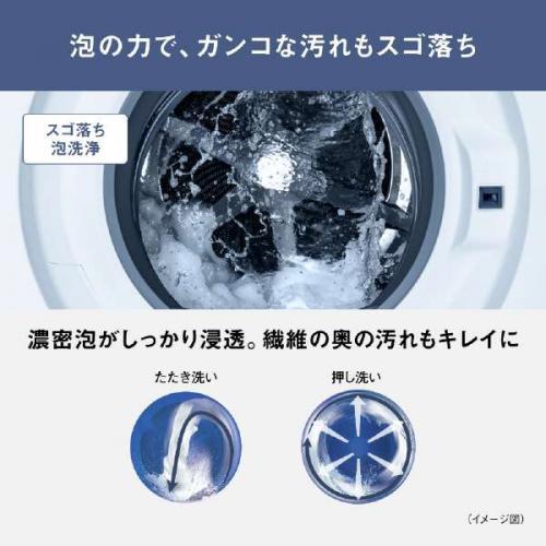 Panasonic（パナソニック） ドラム式洗濯乾燥機 10kg 左開き マット