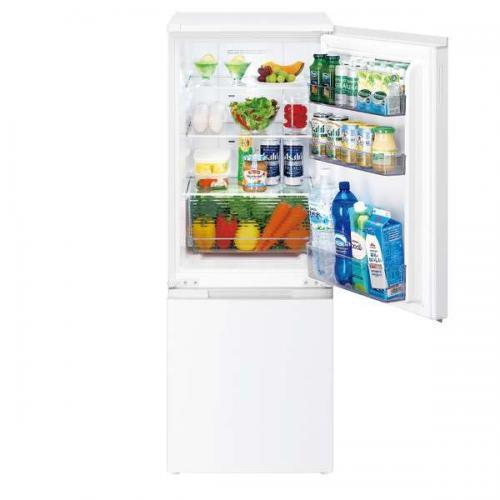 SHARP（シャープ） 冷蔵庫 179L 2ドア マットホワイト SJ-D18K-W (宅配