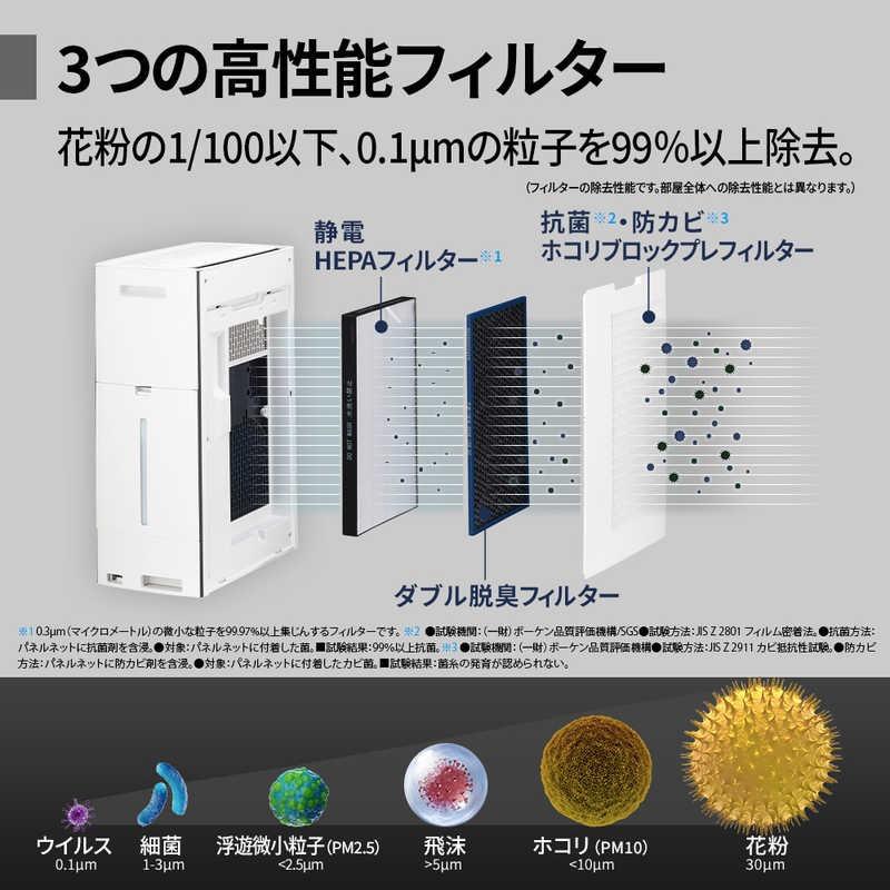 シャープ SHARP 加湿空気清浄機 プラズマクラスターNEXT ホワイト KI