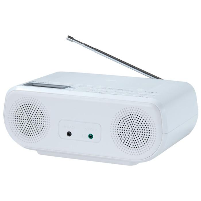 東芝 TOSHIBA CDラジオ Aurex ホワイト AX-CR30-W : デンキチWeb Yahoo
