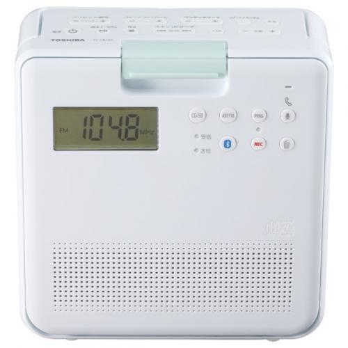 東芝 送料無料 TOSHIBA コンパクト防水CDラジオ お得なキャンペーンを実施中 TY-CB100-W Bluetooth送受信