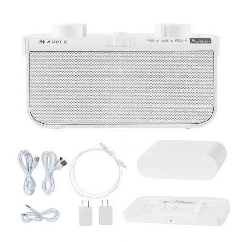 TOSHIBA ワイヤレステレビ用スピーカー AUREX AX-WST21(W) ホワイト