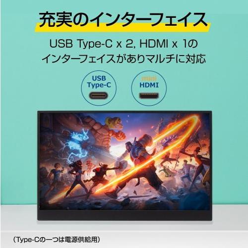 SAC エスエーシーコネクト SAC CONNECT ポータブルモニター 15.6型
