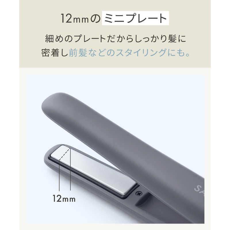サロニア SALONIA コードレス ストレートヘアアイロン 12mm 140℃〜180