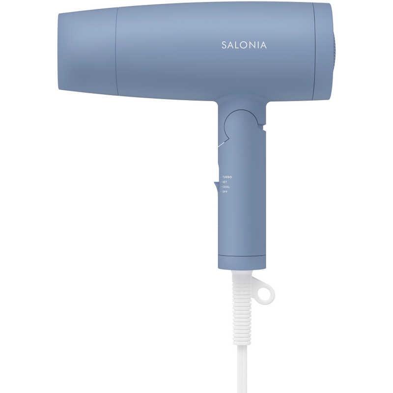 サロニア SALONIA スピーディーイオンドライヤー サックスブルー