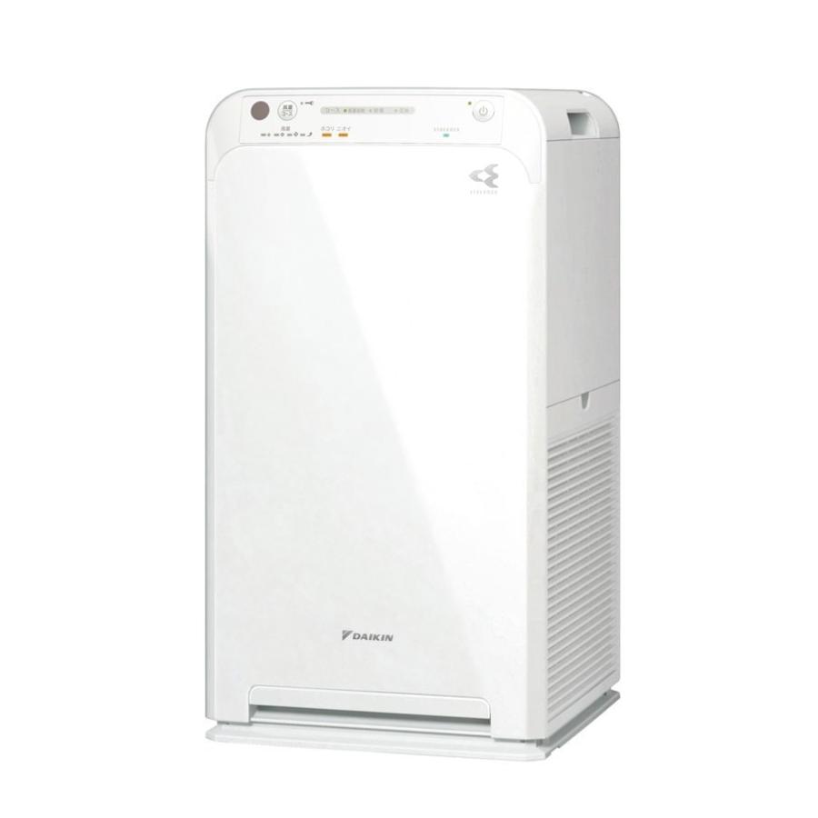 【美品】空気清浄機 DAIKIN ダイキン ACM555A-W ダイキン DAIKIN 空気清浄機 25畳まで ホワイト ストリーマ搭載