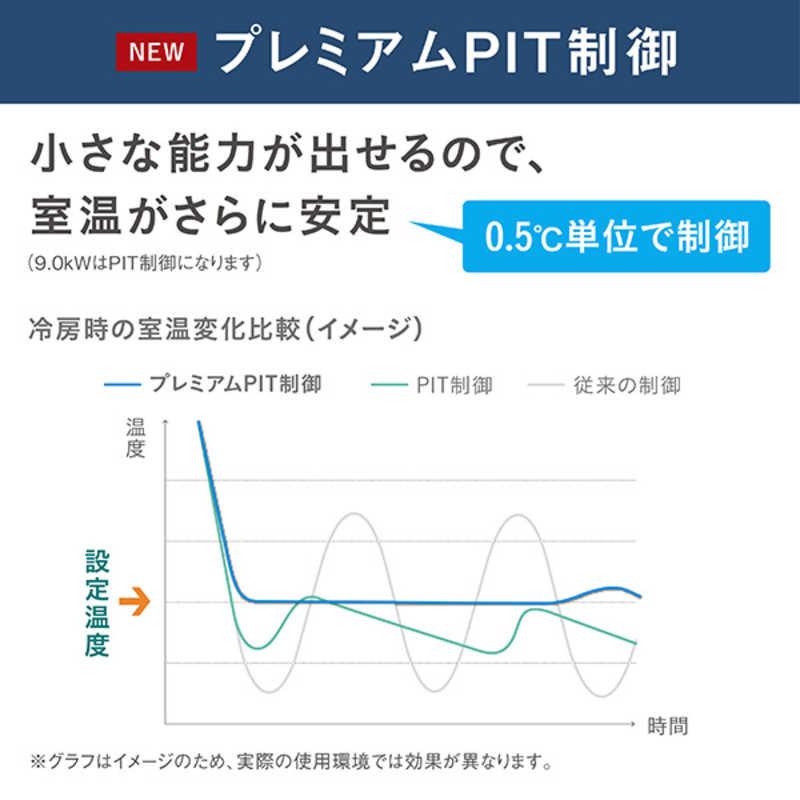 ダイキン DAIKIN エアコン うるさらX Rシリーズ 23畳用 AN716ARP-W