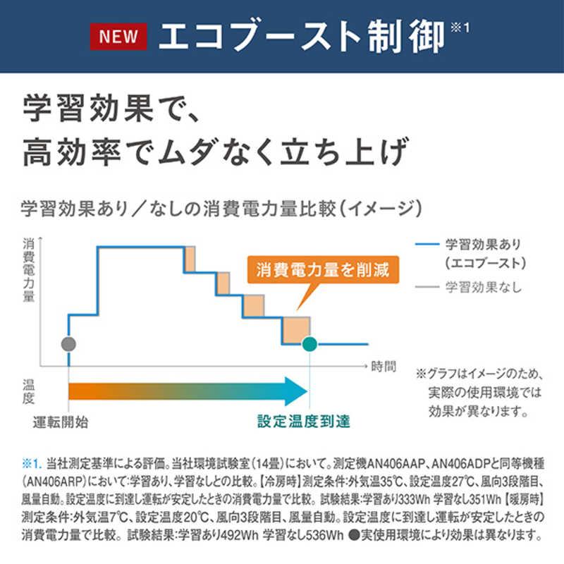 ダイキン DAIKIN エアコン Aシリーズ 8畳用 AN256AAS-W 【工事費別途