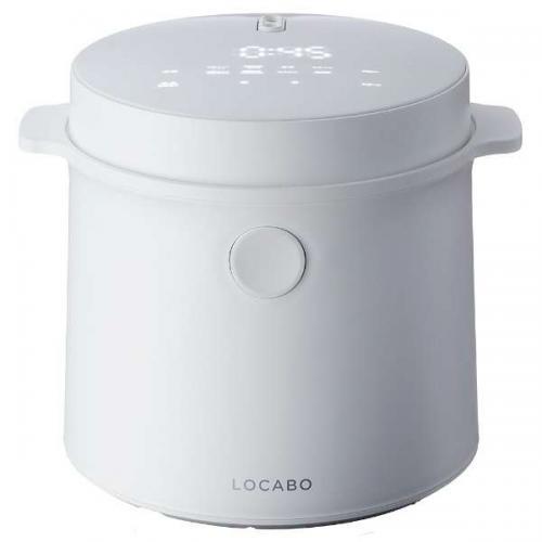 ロカボ LOCABO 糖質カット炊飯器 通常炊飯5合 糖質カット炊飯2合 白 JM 
