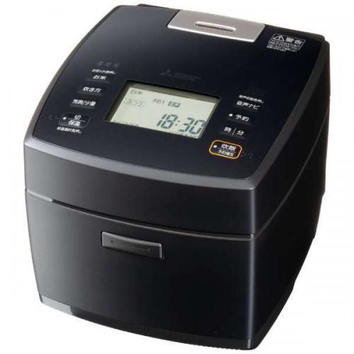 三菱 MITSUBISHI IH炊飯器 5.5合 本炭釜 炭漆黒 NJ-VW10F-B