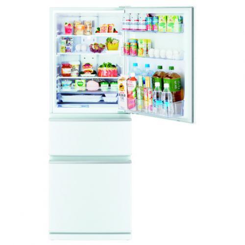 三菱電機　冷蔵庫330L 右開き・3ドア・パールホワイト MR-CX33J-W 三菱電機 MR-CX33J-W [パールホワイト] 価格比較 - 価格.com