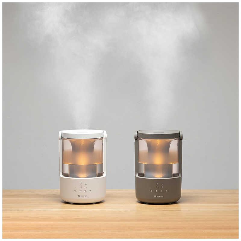 RHYTHM 加湿器 RHYTHM リズム 加湿器 MIST250 超音波式 木造4畳 鉄筋7畳 ライトグレー