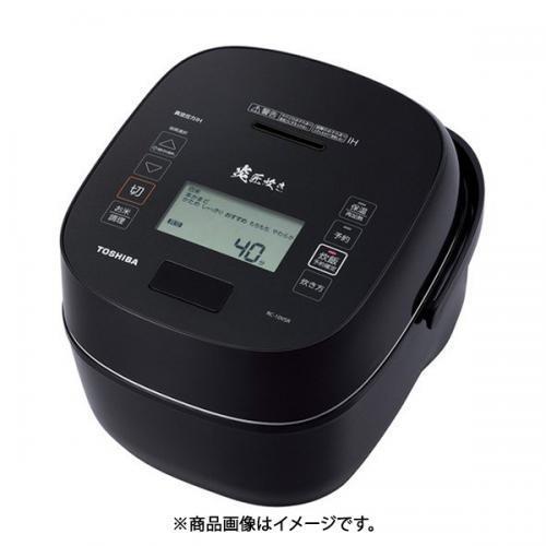 東芝 真空圧力IHジャー炊飯器 RC-18VSR TOSHIBA（東芝） 真空圧力IH炊飯器 1升炊き グランブラック RC-18VSR-K