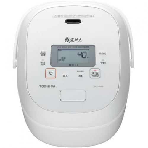 TOSHIBA 東芝 真空IH炊飯器 5.5合炊き ホワイト RC-10VRR-W TOSHIBA 東芝 真空IH炊飯器 5.5合炊き ホワイト RC-10VRR-W