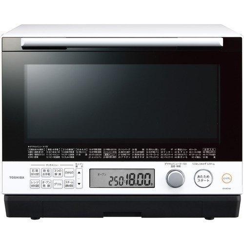 東芝 TOSHIBA 過熱水蒸気オーブンレンジ 石窯ドーム 30L グランホワイト ER-WD100-W 〈ERWD100-W〉｜denkichiweb