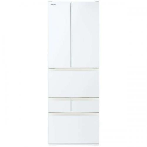 美品】TOSHIBA GR-T460FK (EW)冷蔵庫 462L 両開き 白