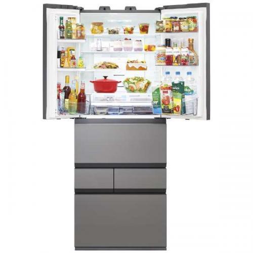 TOSHIBA 東芝 551L 6ドア冷蔵庫 GR-W550FZ-ZH (大型配送対象商品 TOSHIBA 東芝 551L 6ドア冷蔵庫 GR-W550FZ-ZH (大型配送対象商品