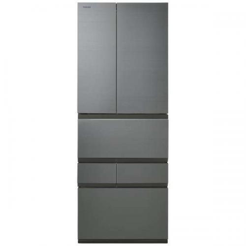TOSHIBA（東芝） 【配送設置無料】東芝 TOSHIBA 600L 6ドア冷蔵庫 GR