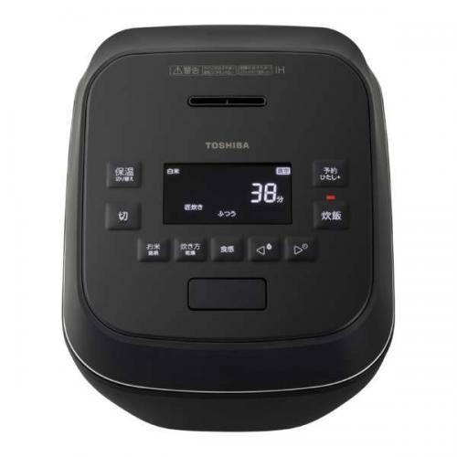TOSHIBA（東芝） 真空圧力IH炊飯器 炎匠炊き 5.5合 グランブラック RC