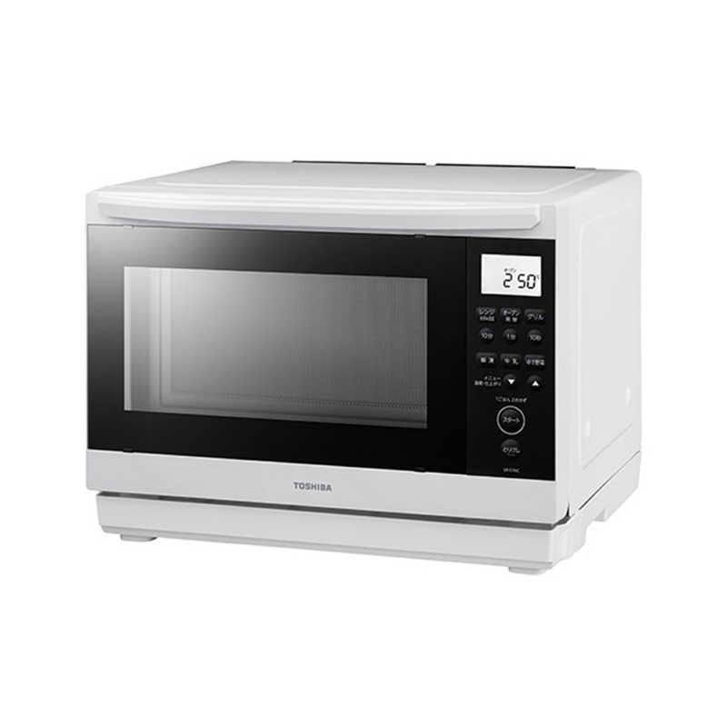 東芝 TOSHIBA 角皿式スチームオーブンレンジ 26L 石窯ドーム ホワイト