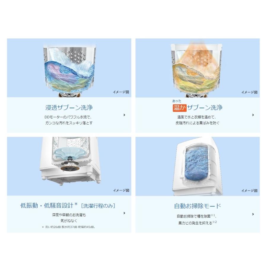 TOSHIBA 東芝 縦型洗濯乾燥機 ZABOON 洗濯8kg 乾燥4.5kg AW-8V8 TOSHIBA 東芝 縦型洗濯乾燥機 ZABOON 洗濯8kg 乾燥4.5kg AW-8V8