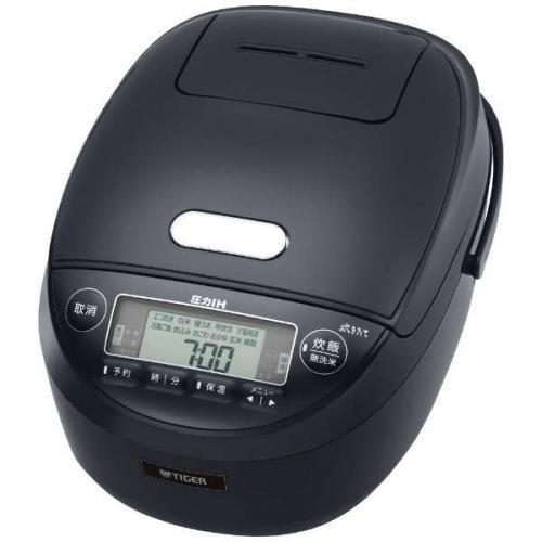 タイガー TIGER 圧力IHジャー炊飯器 1升 モーブブラック JPK-T180KV  