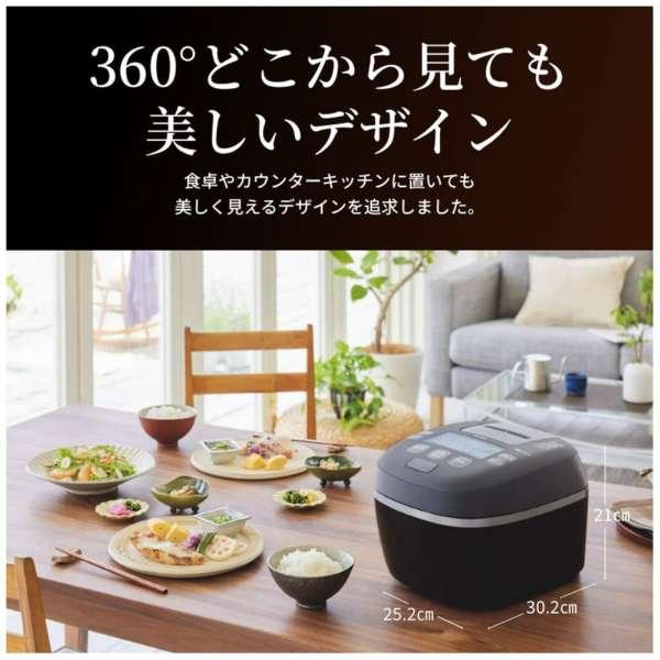 タイガー TIGER 圧力IH炊飯器 5.5合 フォグブラック JPI-X100-KX タイガー TIGER 圧力IH炊飯器 5.5合 フォグブラック JPI-X100-KX