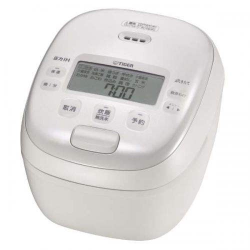 タイガー（TIGER） 圧力IHジャー炊飯器 1升炊き ホワイト JRI-B180W