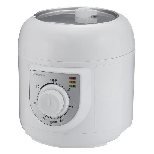CCP シー・シー・ピー 電気圧力鍋 1.3L BONABONA BD-PC72-WH