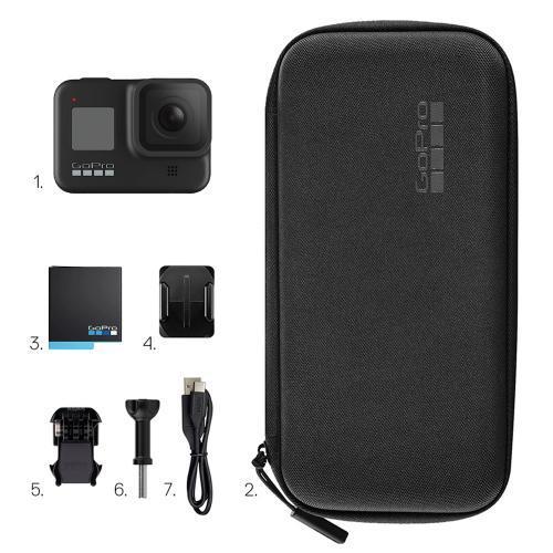 ゴープロ GoPRO HERO8 BLACK アクションカメラ CHDHX-802-FW [4K対応 /防水] :4936080897215