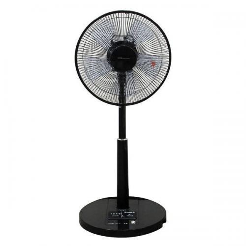 華芝 Kashiba シーズ リビング扇風機 DCモーター搭載 CSKF-DC321R-BK