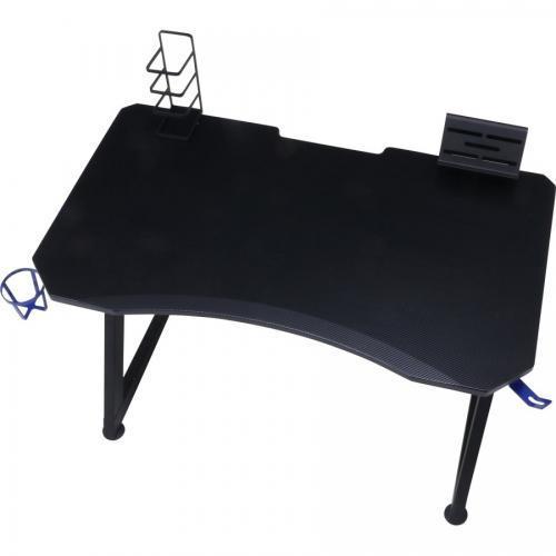 不二貿易（Fuji Boeki） ゲーミングデスク レイズブルー スチール