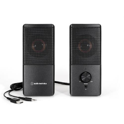オーディオテクニカ（audio-technica） アクティブスピーカー USB給電 AT-SP95〈ATSP95〉 : デンキチWeb ...