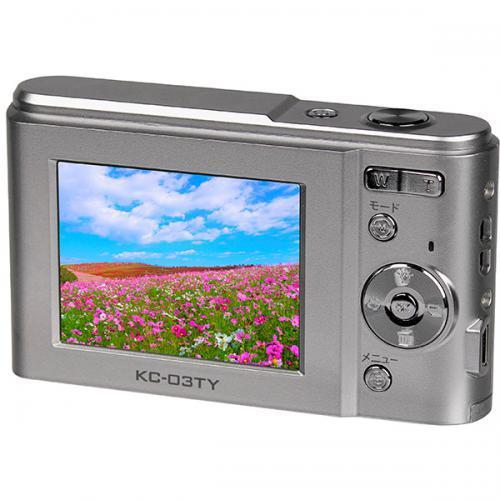【訳あり】コンパクトデジタルカメラ３台セット ケンコー Kenko コンパクトデジタルカメラ KC-03TY 〈KC03TY
