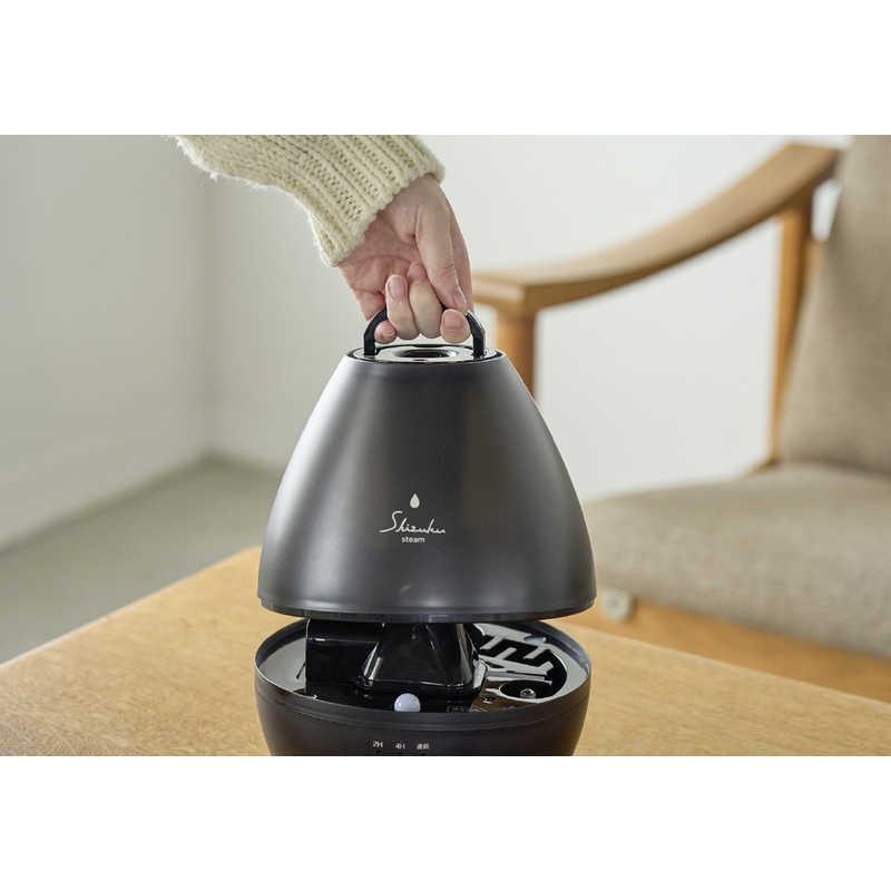 アピックス APIX スチームファン式アロマ加湿器 スチーム式 ASZ-240-BK