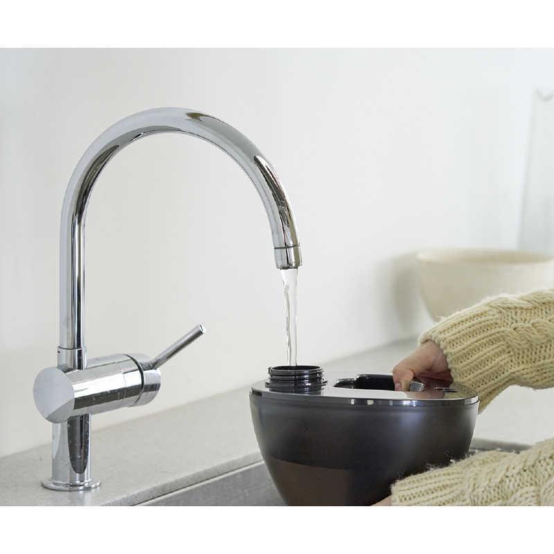 アピックス APIX スチームファン式アロマ加湿器 スチーム式 ASZ-240-BK